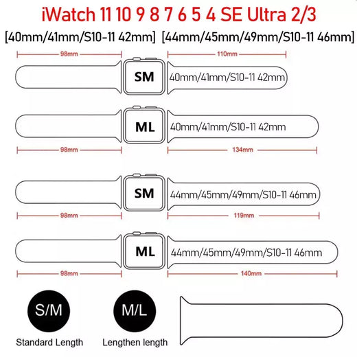 Pulseiras de silicone para apple watch pulseira 44mm 45mm 40 41mm 42-46mm pulseiras esportivas iwatch série 10 11 9 8 7 6 5 4 se ultra 3/2 49mm