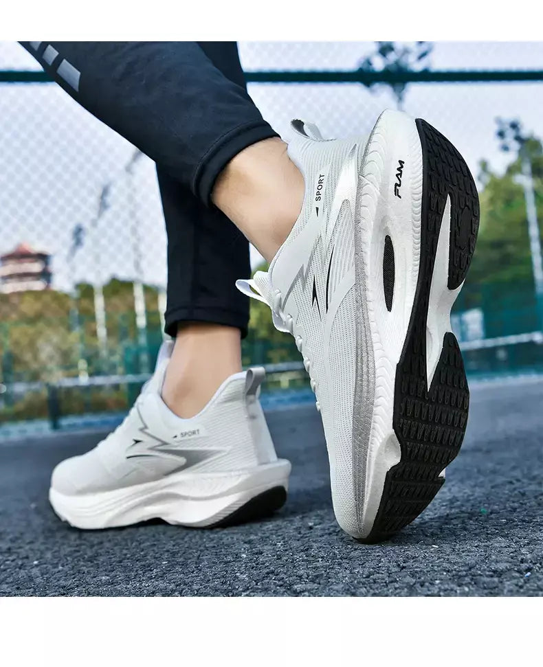 Sapatos esportivos de alta qualidade para homens plataforma casual tênis de corrida treinador respirável caminhada sapatos de basquete feminino confortável