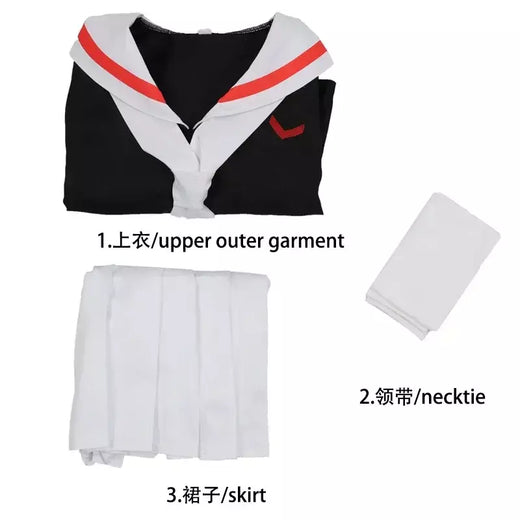 Anime cardcaptor sakura cartão captor kinomoto sakura li syaoran cosplay traje uniforme escolar homem mulher campus terno de marinheiro