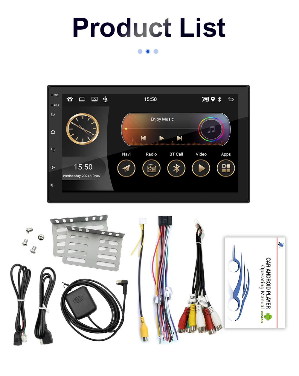 7/9/10 polegada universal android 13 rádio do carro 64g autoradio android 2 din rádio do carro gps bt central multimídia sistemas de carro inteligente