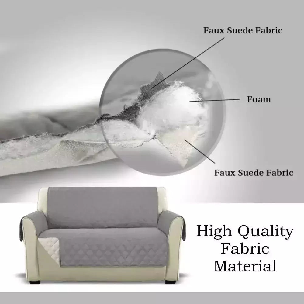 Impermeável acolchoado sofá capa, Anti-Wear Couch capa para cão Pet e crianças, poltrona reclinável, móveis Slipcovers, 1 Seater, 2 Seater, 3 Seater