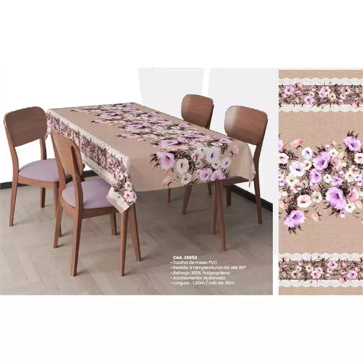 Toalha Plástica de Mesa Térmica 10 lugares / 3,00m x 1,40m