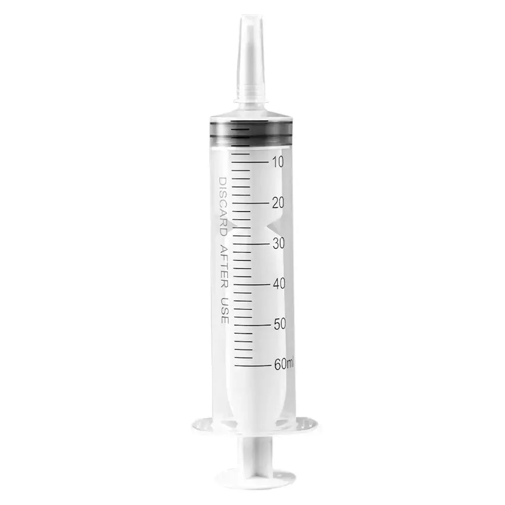 Seringa de Medição para Alimentação Animal, Enchimento de cola, Seringa Plástica, Nutriente Estéril sem Agulha, Rega, 20-150ml