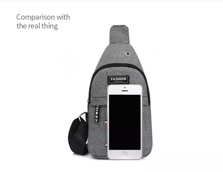 Sacos Crossbody de Nylon impermeáveis, sacos de peito masculino, sacos de transporte de viagem pequena viagem curta, bolsas de cintura casuais