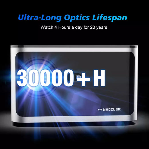 Magcubic foco automático hy350 android 11 4k hd 1920*1080p wifi6 580ansi allwinner h713 32g controle de voz bt5.0 projetor de cinema em casa