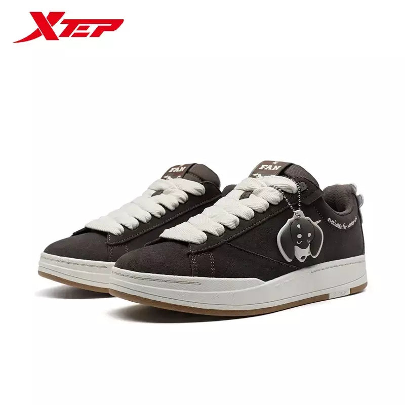 Xtep Chanenge-Fanchengcheng Design Calçados esportivos para homens, sapatos confortáveis de skate, sapatos ao ar livre, 876319330001, outono, 2024