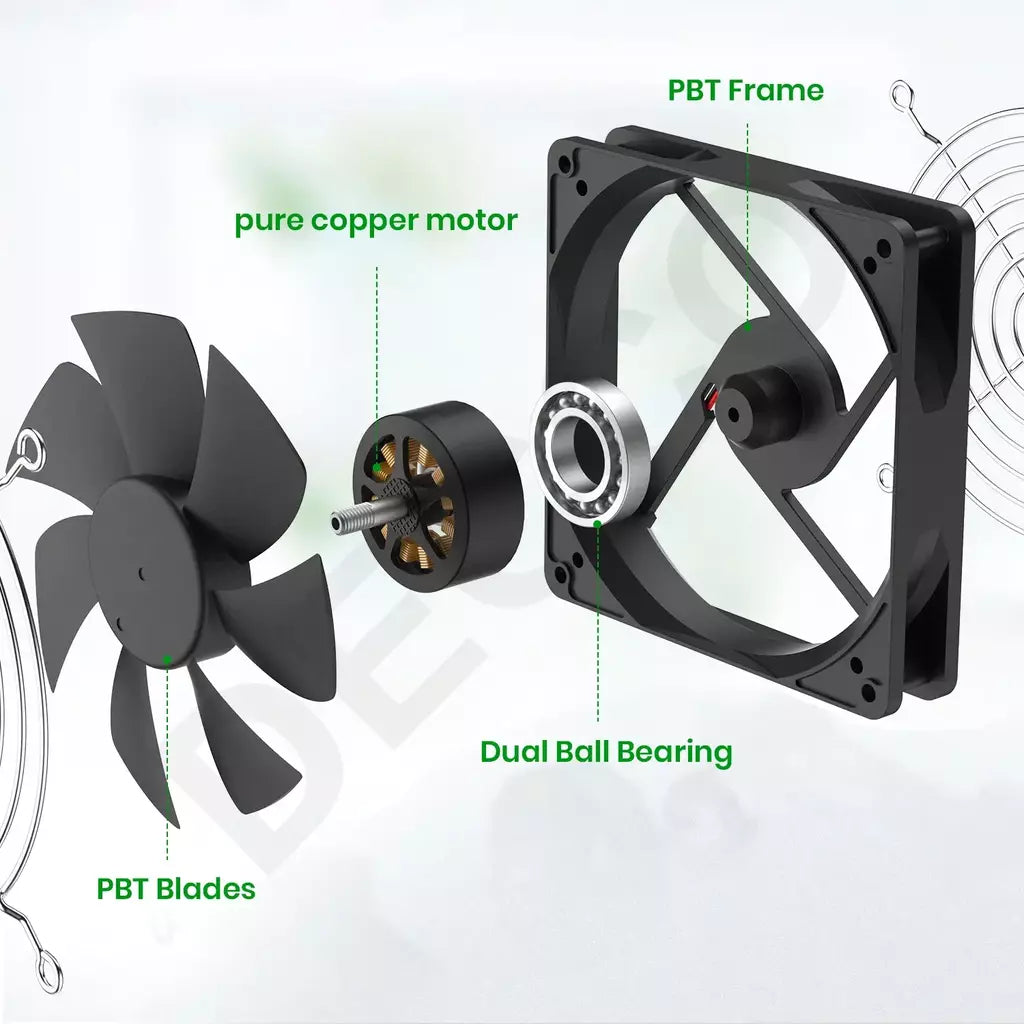 Ventilador de refrigeração com controlador, 120mm, 3000rpm, 12cm, 12v, 220v, máquina btc, chassi, estação de trabalho, gabinete, radiador, servidor