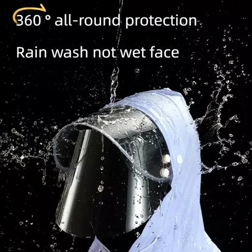 Capa de chuva para bicicleta elétrica, espessada e estendida, capa de chuva para motocicleta, poncho especial, peça única, capa de chuva para adultos