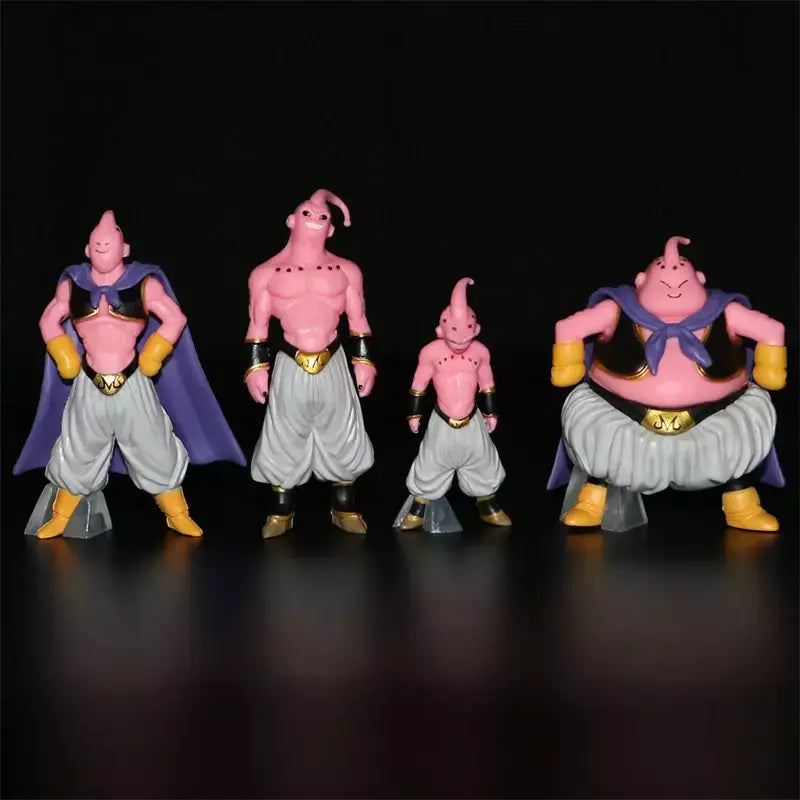 Aleatório 1pc dragon ball z anime figura majin buuu gordura buu figuras de ação boneca coleção pvc modelo brinquedos para crianças presentes adultos