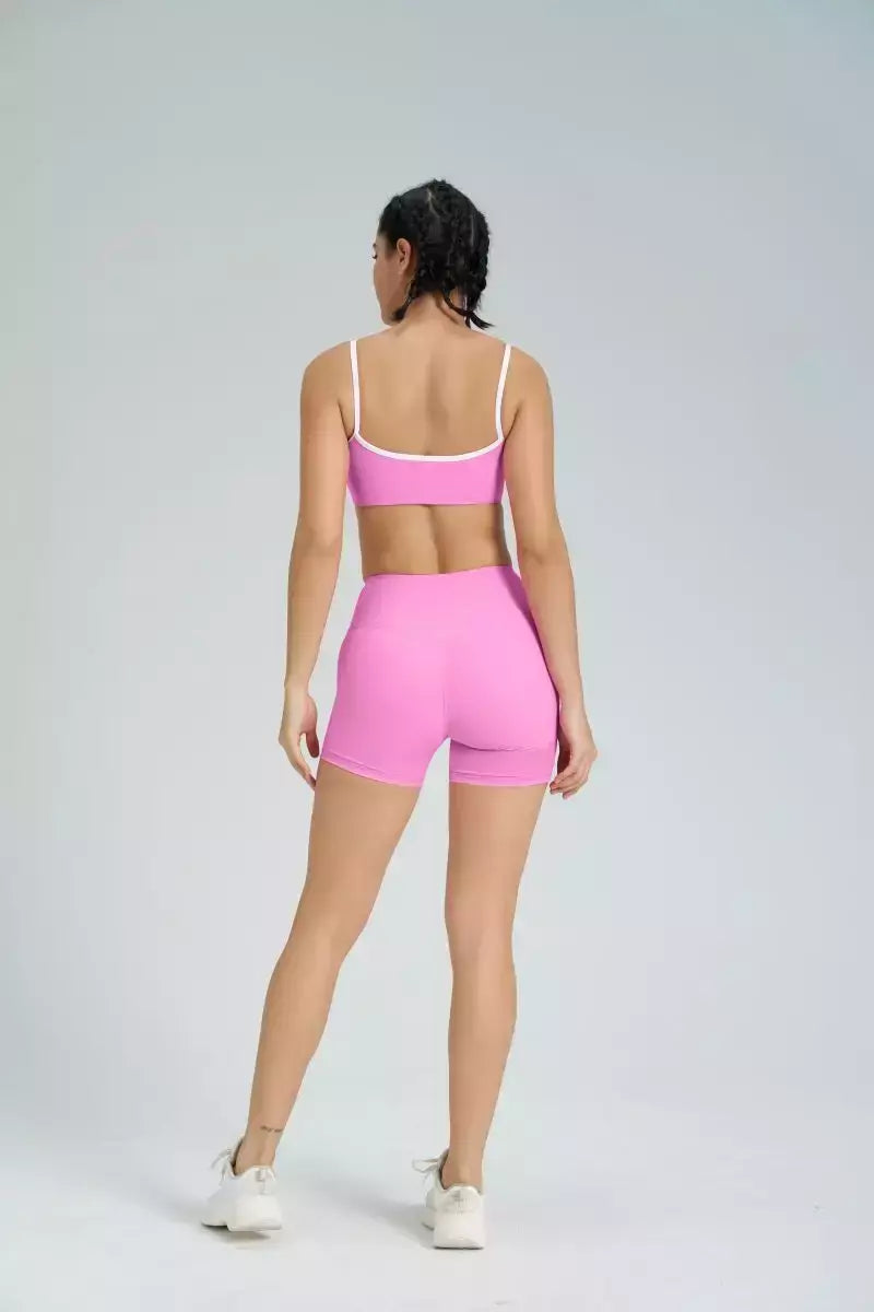 Terno de Yoga Patchwork de duas peças para mulheres, cintura alta Flare Leggings, roupas de treino Fitness Sportswear agasalho