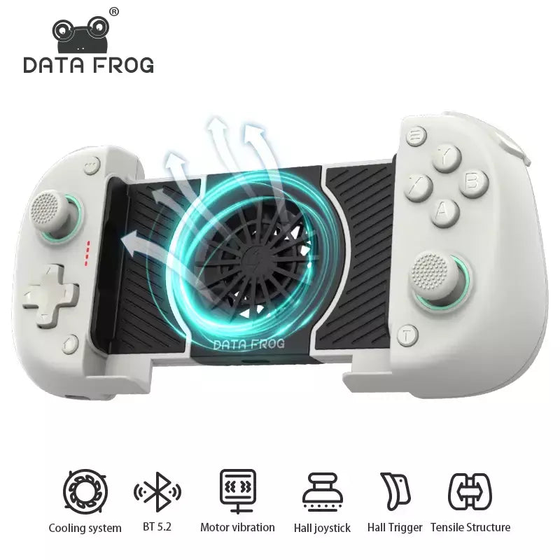 Controlador sem fio DATA FROG X3 para controlador de jogo Android para Samsung Galaxy para PUBG Mobile