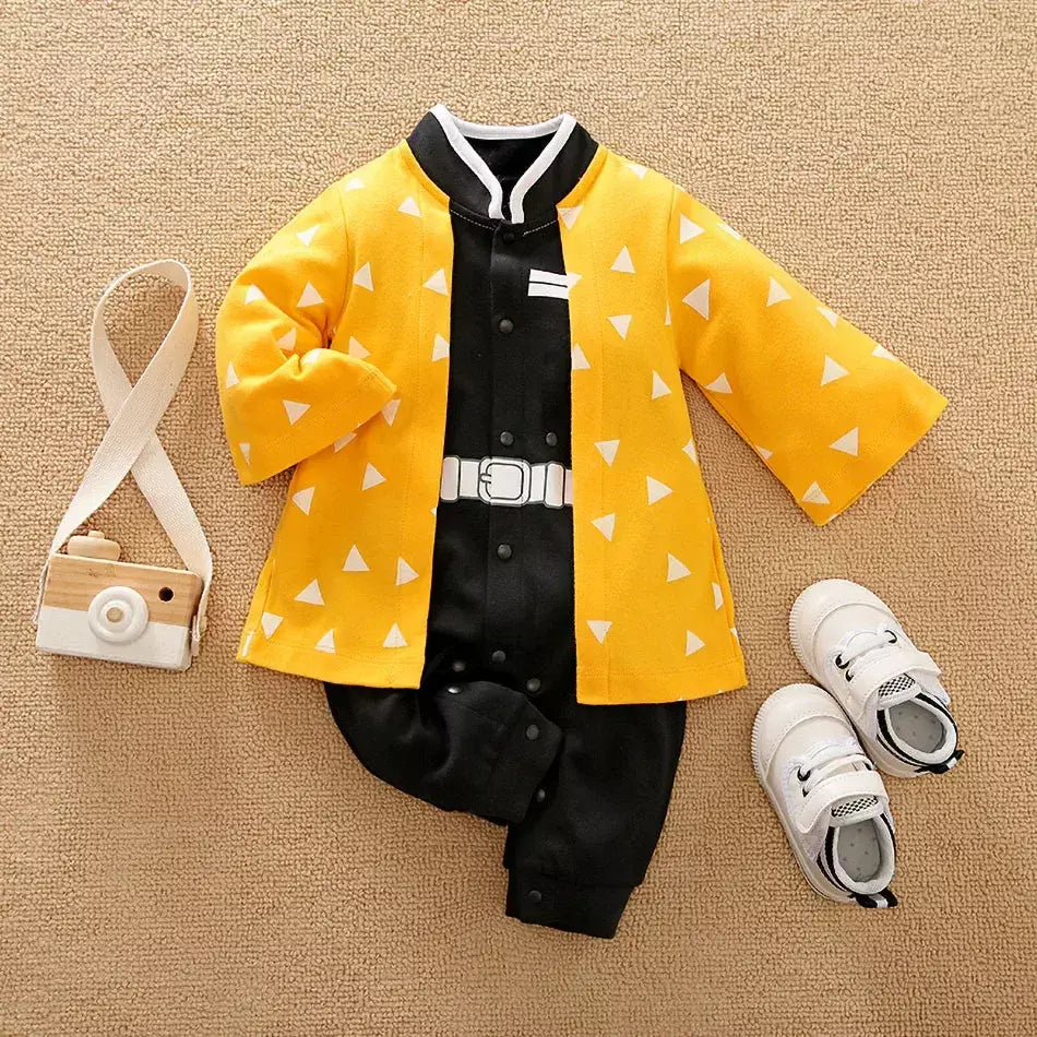 Bebê menina menino traje anime roupas recém-nascidos macacão infantil luffy akatsuki vegeta cosplay macacão da criança traje de halloween 0-18m