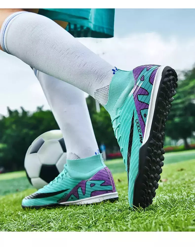 Sapatos de futebol antiderrapantes profissionais para homens, botas de treinamento Grass Society, grampos de qualidade superior, botas originais, novos