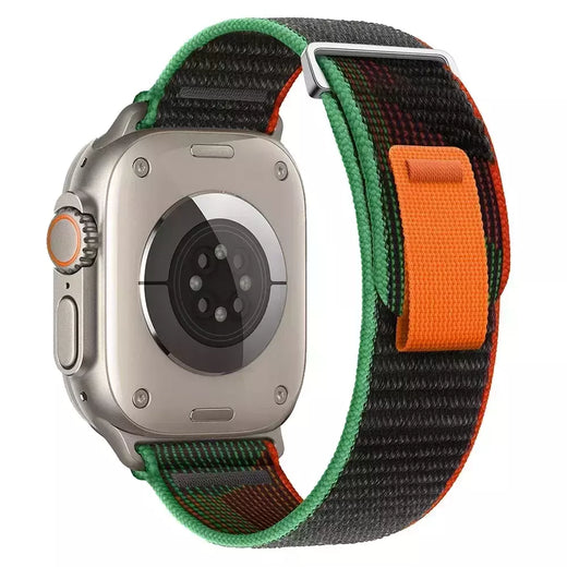 Pulseira Esportiva Trail Loop para Apple Watch, Pulseira de Nylon, Ultra 2, 49mm, Série 9, 8, 7, 45mm, 41mm, iWatch 6, 5, 4, 3, SE, 44 milímetros, 40 milímetros, 42 milímetros
