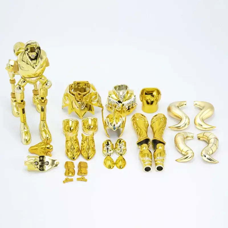 CS Modelo Saint Seiya Mito Pano EX Áries Totem/Objeto Ouro Cavaleiros do Zodíaco Figura de ação em estoque