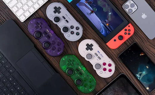 8bitdo sn30 pro gamepad bluetooth para nintend switch 2 controlador de jogo sem fio joystick para ns macos android vapor raspberry pi