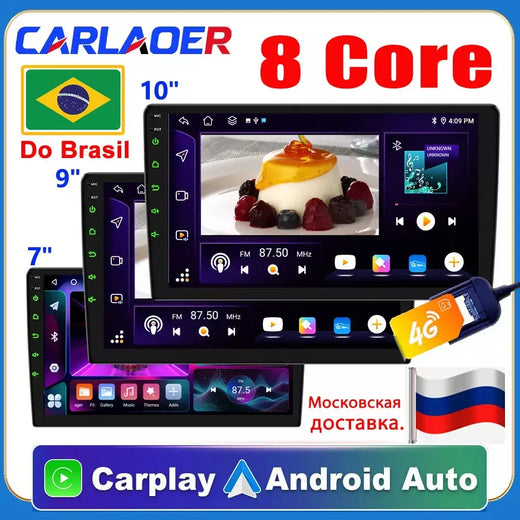 8581 8 Core Rádio do carro 7/9/10 ''2 Din Android 13 auto Vídeo Multimídia Estéreo Universal Carplay 8581 Para Volkswagen Nissan Hyundai Kia toyota fiat jeep honda toro Chevrolet Peugeot Citroën Ford