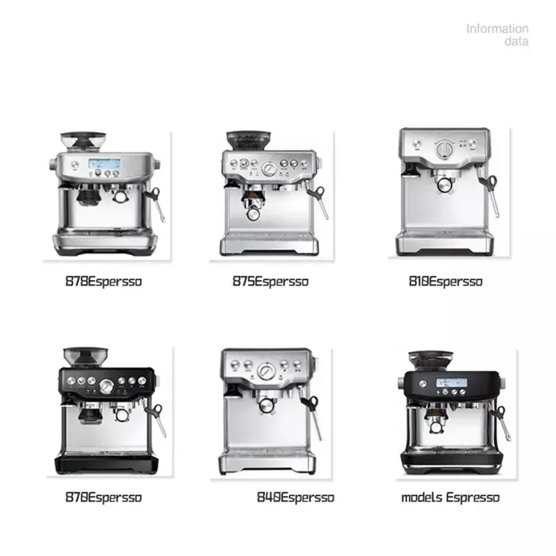 Anel de pó de café b15c para máquinas de café expresso breville série 8, alça de café, anel de pó anti-mosca