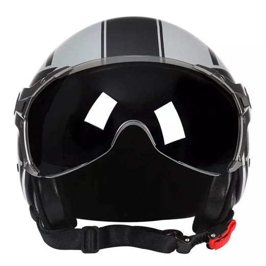 França estilo profissional capacete da motocicleta moto scooter rosto aberto casque dirt bike capacete homem mulher leve jet capacete