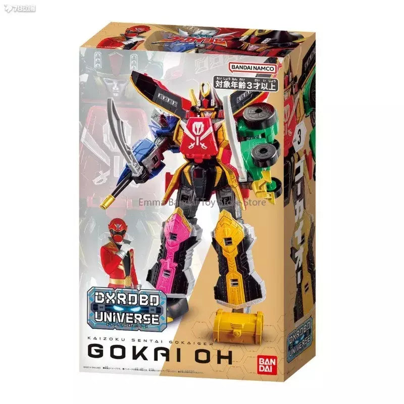 Bandai DX Robô UCHU SENTAI KYURANGER Anime Kaizouku Sentai Gokaiger Kaizouku Sentai Gokaiger Figuras de ação