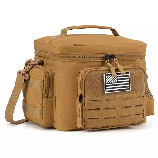 Heavy Duty Tactical Lunch Box para Homens, À Prova de Vazamentos, Isolado, Durável, Saco Térmico, Refeição, Camping, Piquenique, Trabalho