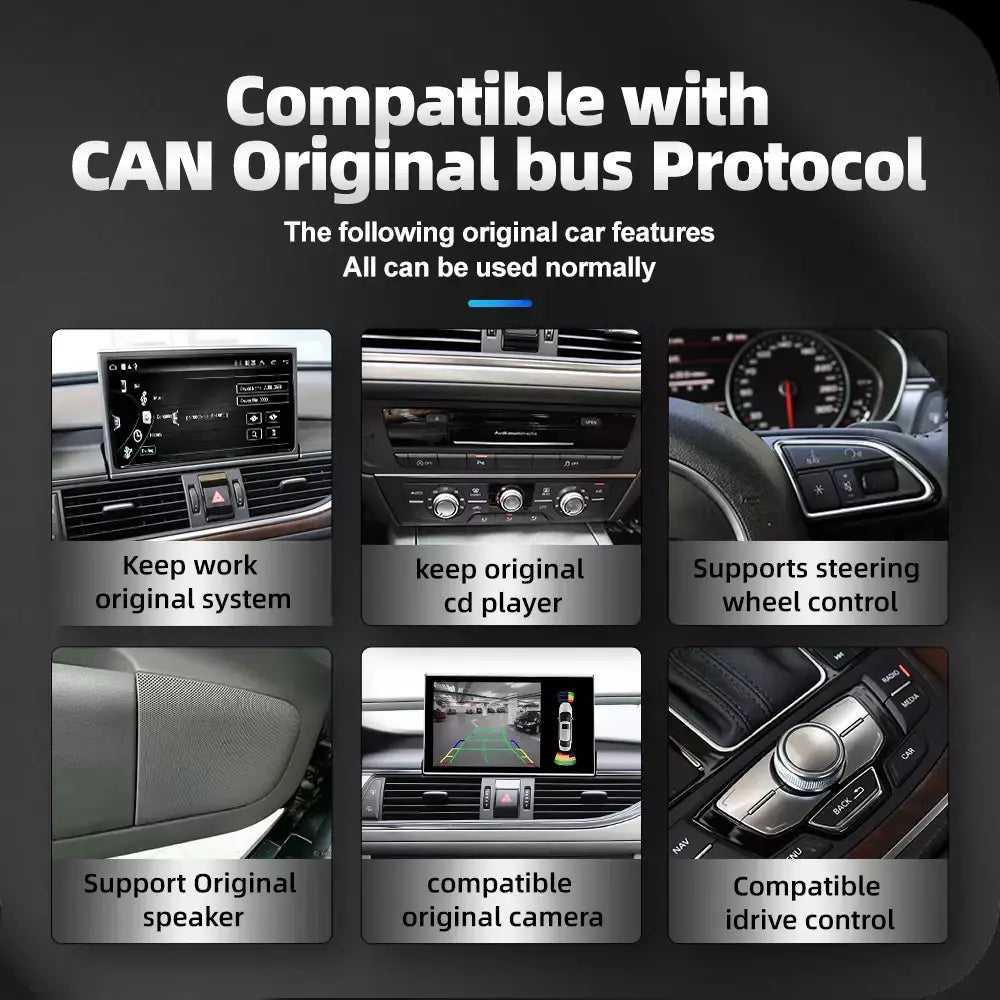 8 núcleos android 13 sistema multimídia estéreo do carro para audi a6 c7 a7 2012-2018 wifi 4g 8 + 128gb ram carplay ips tela de toque gps navi