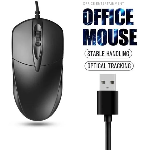 Usb óptico com fio mouse portátil escritório em casa mouse rolo anti deslizamento 3d 1200dpi jogo mause acessórios do computador para pc desktop