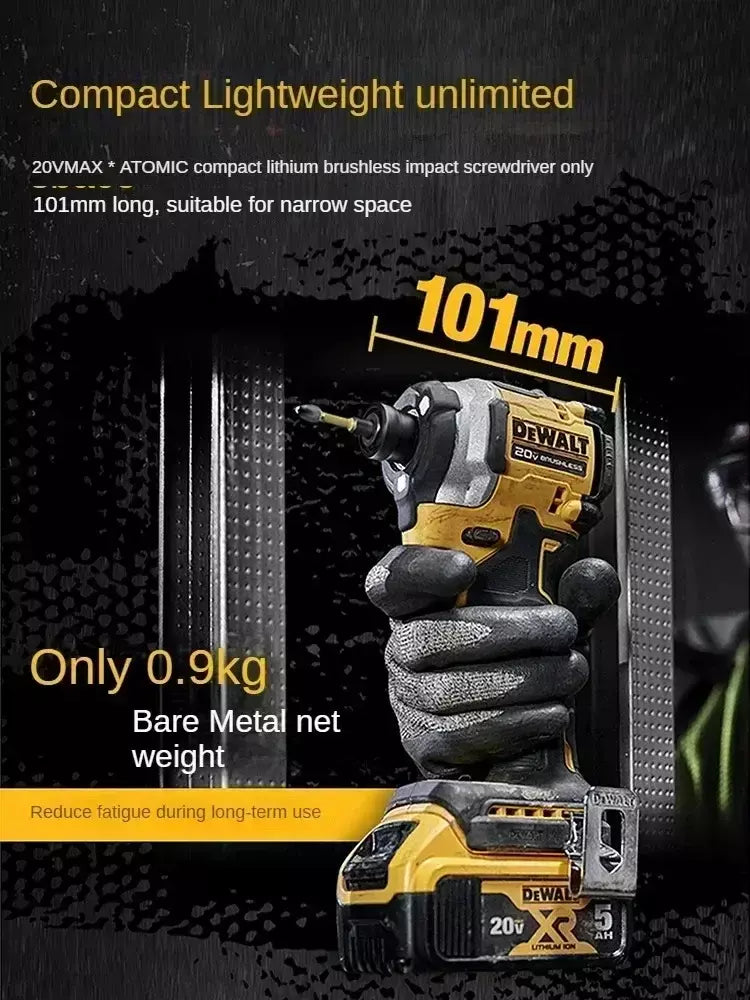 Dewalt dcf850 driver de impacto elétrico 20v bateria de lítio sem escova chaves de fenda ferramentas de alto torque ?