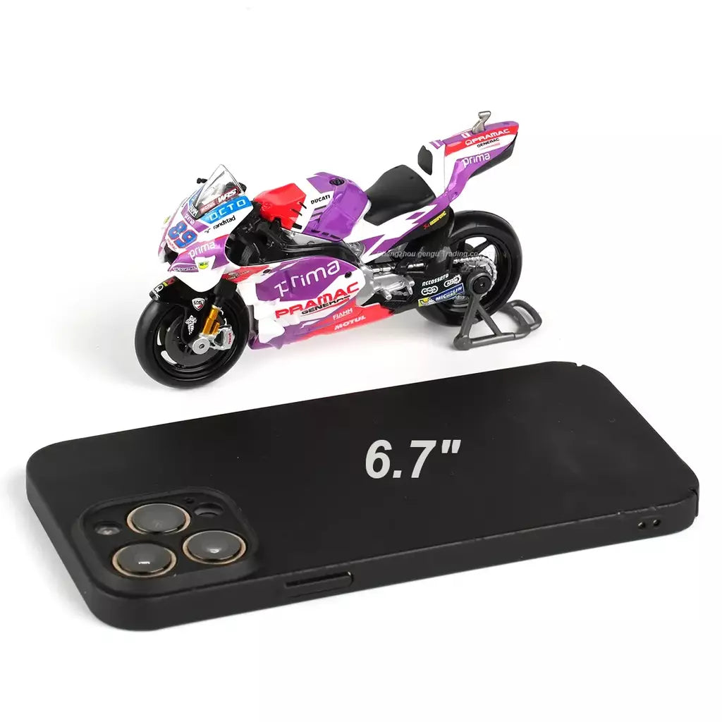 Maisto 1:18 2022 GP Racing Ducati Pramac Racing Die Cast Veículos Colecionáveis Modelo de Motocicleta Brinquedos