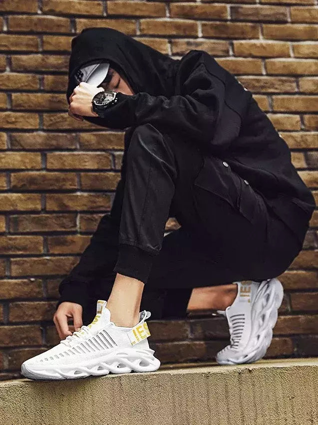 Tênis de malha respirável masculino, Sapatos casuais volumosos, Luxo, Clássicos, Tendências originais, à venda, Primavera, Outono, 2022