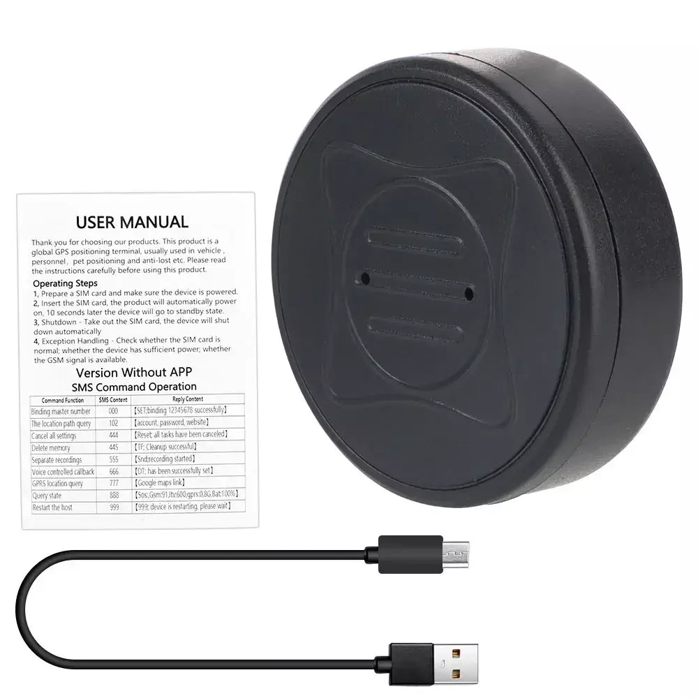 Localizador de veículos em tempo real, posicionamento preciso, rastreador gps, mini dispositivo sem fio, inteligente, anti-roubo, gf10, localizador de rastreamento gps