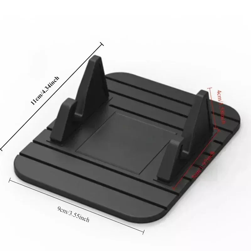 1pc silicone suporte do telefone do carro celular suporte do carro tablet silicone preguiçoso titular mini acessórios do carro interior
