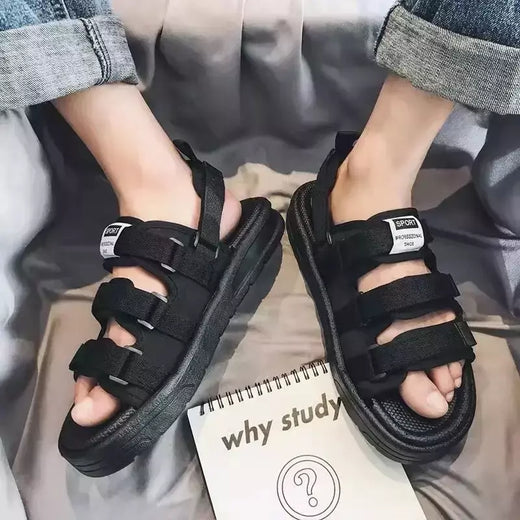 Chinelos impermeáveis antiderrapantes masculinos, sandálias de sola macia, sapatos pernalta, chinelos de praia, verão, novo, 2022