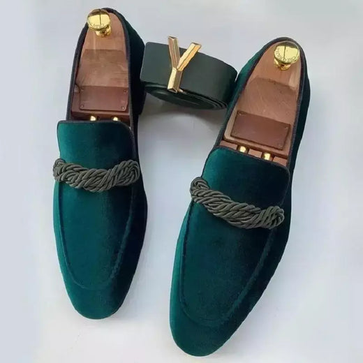 Sapatos masculinos de couro de camurça sapatos de couro de camurça de tamanho grande vintage deslizamento-on clássico casual homem sapatos de condução sapatos de casamento sapatos de vestido masculino