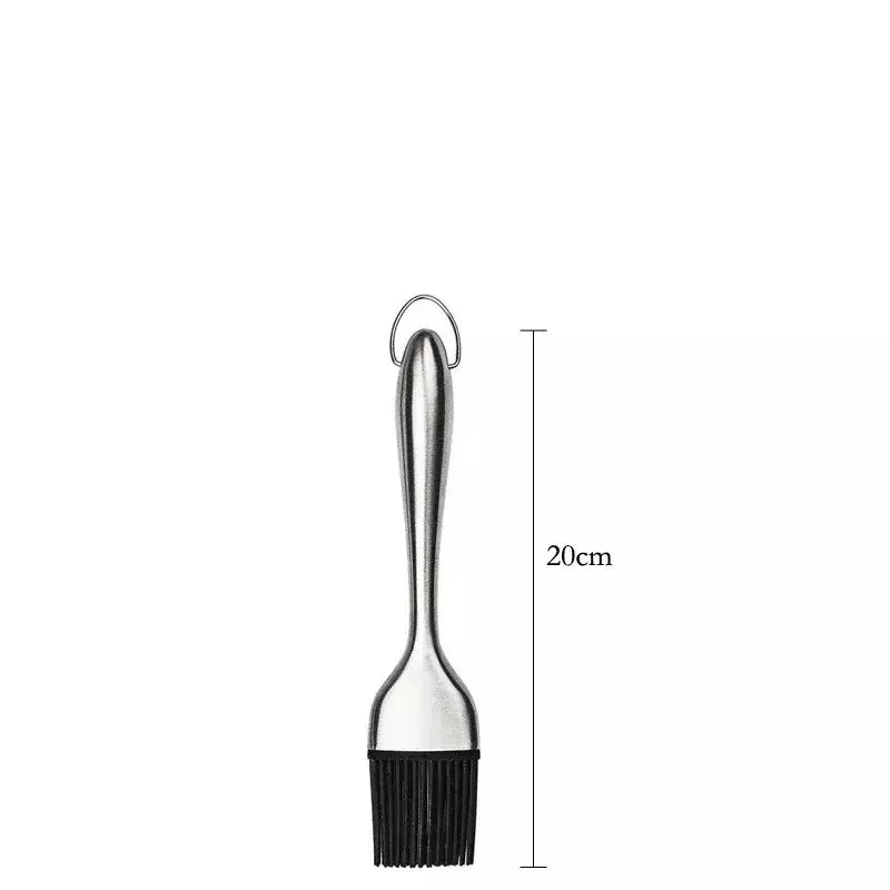 Escova de óleo de cozinha, escova de silicone para pastelaria, churrasqueira, molho de óleo, manteiga, escova de engate, escova de cozinha, acessórios para churrasco