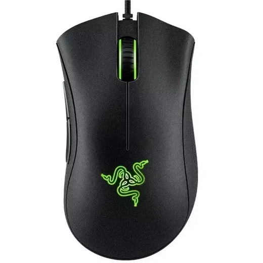 Razer-DeathAdder Essential Wired Gaming Mouse, 6400DPI, Sensor Óptico, 5 Botões Independentemente, Laptop, PC, Gamer, Original