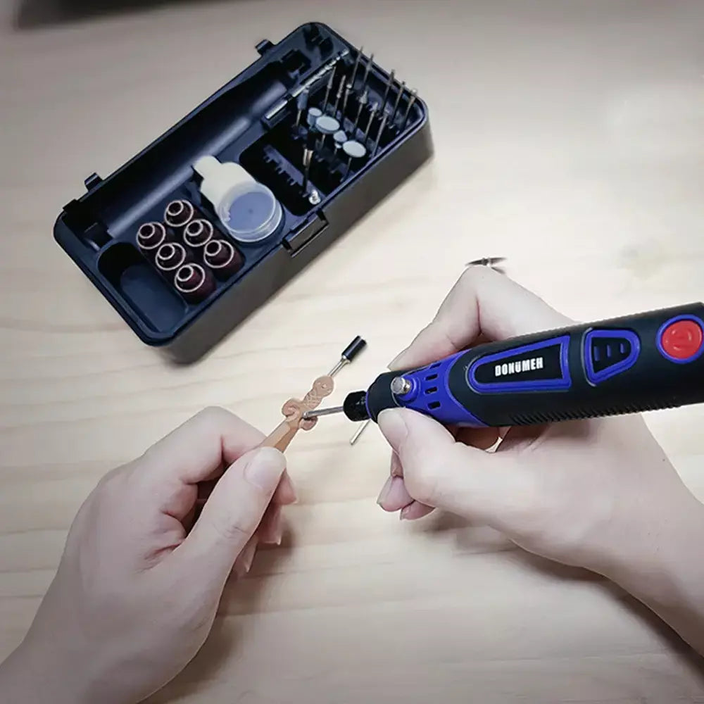 Mini furadeira elétrica multifuncional, moedor de 3 velocidades, ferramenta elétrica usb com caneta de gravação e conjunto de acessórios, ferramenta rotativa diy para casa