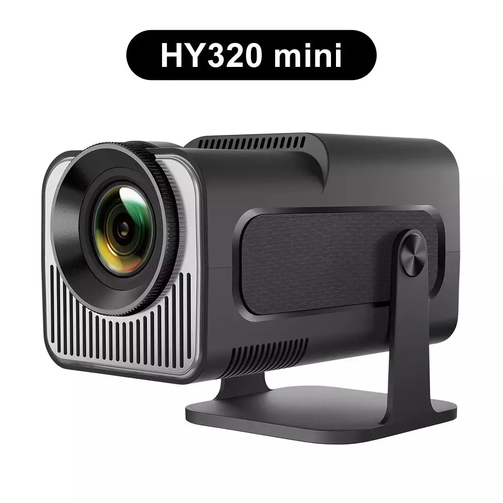Mini Projetor Salange para Cinema ao Ar Livre, Android 11 Beam, Versão Atualizada, Suporte de Vídeo Físico, 720P, HY320, 4K, 8K, HY320, Pro