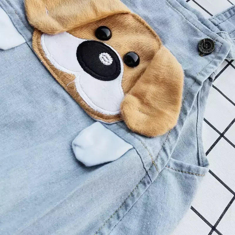 Verão 1pc crianças do bebê meninos roupas de jumper calças curtas da criança infantil menino calças jeans shorts macacão dungarees
