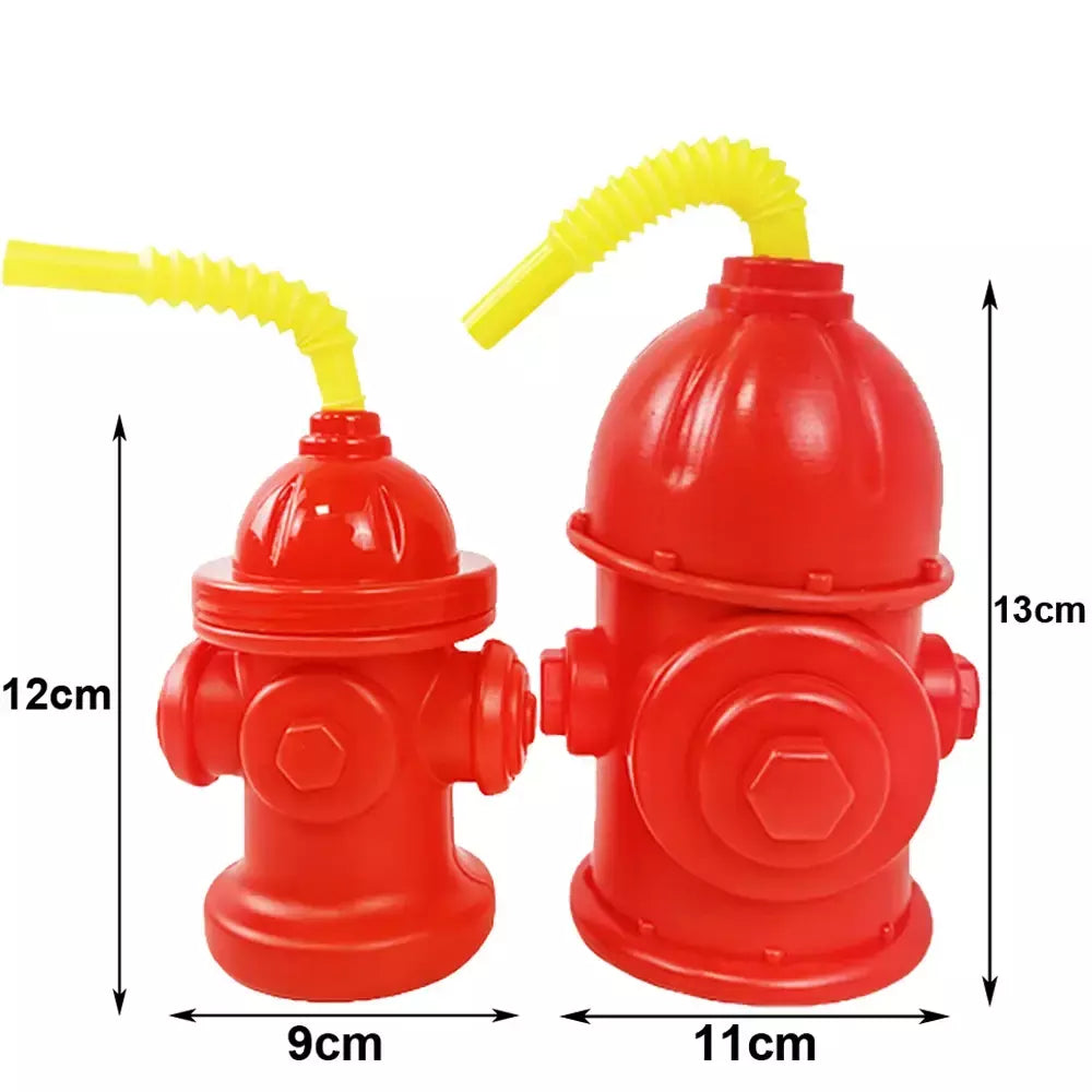 Conjunto de fantasia de bombeiro, chapéus e coletes, suprimentos para festa temática de bombeiro, fantasia para crianças, aniversário, dia das bruxas, vestido, suprimentos para festa