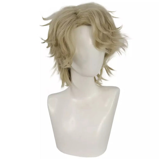 14 Polegada cabelo sintético curto encaracolado ondulado linho yeo taeju peruca cosplay anime halloween carnaval exposição em quadrinhos cosplay cabelo