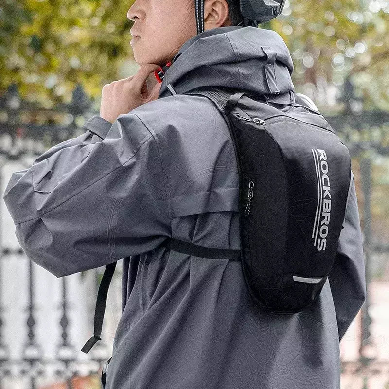ROCKBROS Bolsa De Reservatório De Água, Mochila De Hidratação, Reflexivo Estável, Colete De Corrida, Bexiga De Água, Nova Equitação, 2L