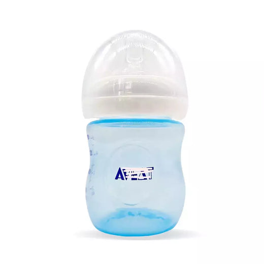 Garrafa de bebê anti-inchaço, Material PP de grau alimentício do bebê, Mamilo de silicone de leite materno, BPA Free, 150ml, 250ml