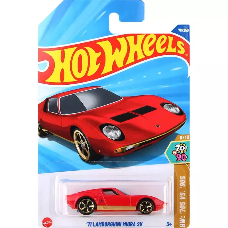 Hot Wheels 2025 Caso Escala 1:64 Modelo Carro Brinquedos Veículo Fundido, Venda Especial Genuína Novo Sem Abrir