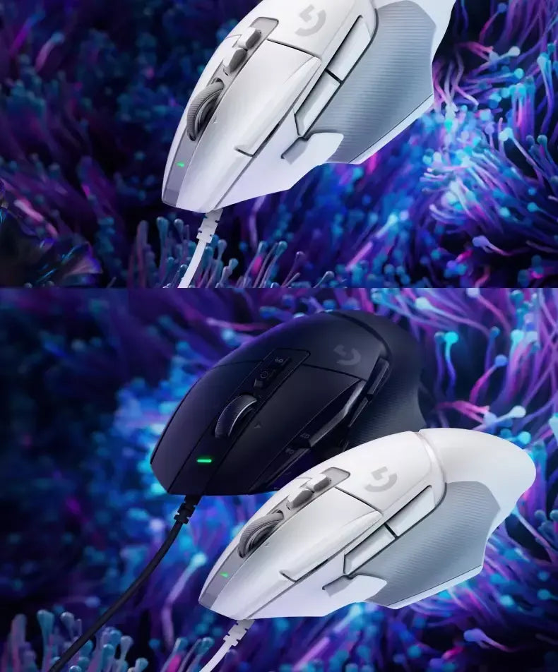 Logitech (G) G502 X Advanced Edition Novo mouse óptico-mecânico híbrido Micro HERO Engine Gaming