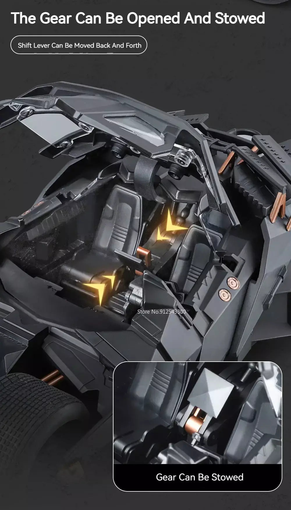 Grande escala 1:18 batmobile modelo de carro brinquedo o cavaleiro das trevas trilogia som luz deslizante spray liga veículos modelos ornamentos presentes