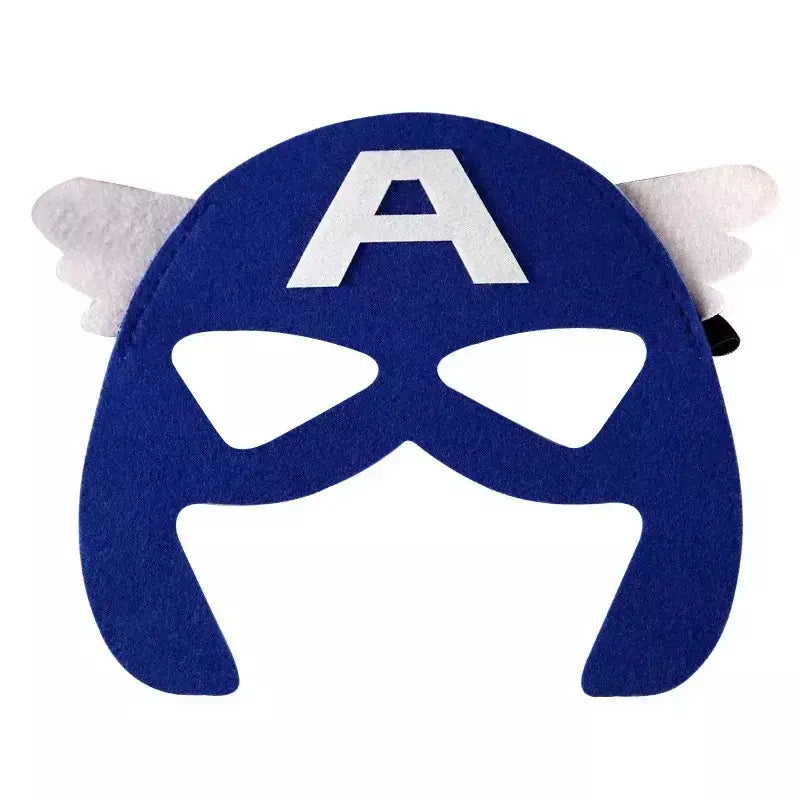 32/28/10 pçs/lote máscara de super-herói cosplay natal dia das bruxas crianças adulto carnaval festa adereços aniversário das crianças feltro masquerade