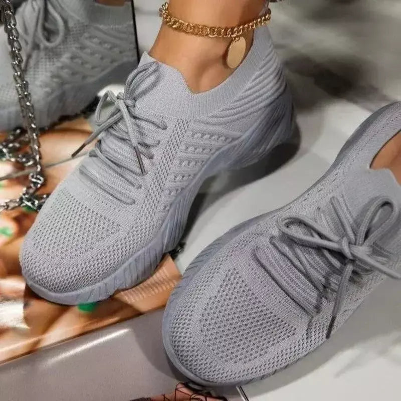 Sapatos esportivos casuais vermelhos para mulheres conforto malha tênis luz tênis feminino 2025 novo plus size 43 estudante sapato vulcanizado