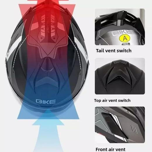 Qike fp02 capacete da motocicleta flip up capacete qike fp02 viseira qike prats dupla viseira casque moto bicicleta de rua viseira longa casco moto
