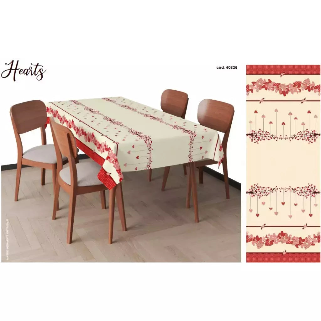 Toalha Plástica de Mesa Térmica 10 lugares / 3,00m x 1,40m